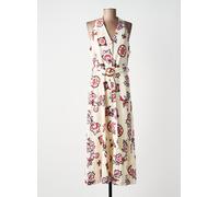 grace & mila robes femme de couleur beige 40