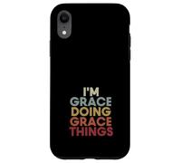 Grace Name Grace Personalized Name First Given Coque pour iPhone XR