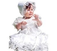 Grace of Sweden - Costume de baptême - Bébé (garçon) 0 à 24 mois blanc cassé off white bow 80/86, 11-18 month, chest 20,5 in.