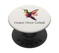 Grace Over Grind Soft Life Motivation pour Le Bien-être des Femmes PopSockets PopGrip Adhésif