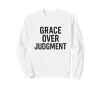 Grace Over Judgment. Citation chrétienne Vintage. Sweatshirt