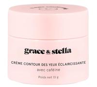 Grace & Stella - Creme Contour des Yeux Anti Rides, Anti Cerne, Atténue Poches, Gonflements et Cernes Sous les Yeux (13 g), Creme Anti Age Vegan