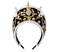 GRACEART Anne Boleyn Chapeau élisabéthain à capuche Tudor Coronet (Style-8)