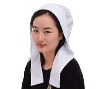 GRACEART Bonnet médiéval pour Femme Chapeau Bonnet Victorien Accessoire Déguisement (style-4 (grande taille))