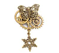 GRACEART Broche épingle à nourrice faite à la main Steampunk
