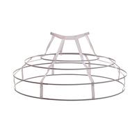 GRACEART Cerceau Jupe Sacoche Jupon (Noir) (Blanc)