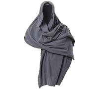 GRACEART Châle post-apocalyptique châle châle shaman capote médiéval costume écharpe, 05-Urban Gris foncé, taille unique