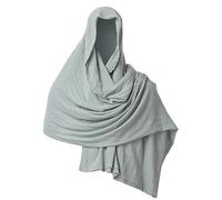 GRACEART Châle post-apocalyptique châle châle shaman capote médiéval costume écharpe, 15 Vert clair, taille unique