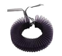 GRACEART Elisabéthain Diable Ébouriffer Collier (Violet Foncé)