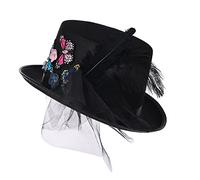 GRACEART Femmes Steampunk Chapeau Halloween Accessoires (58 circonférence)