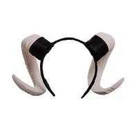 GRACEART gothique RAM Cornes Bandeau Cheveux Accessoires (Blanc)