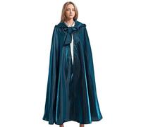GRACEART Halloween Party Cape Longue avec Capuche en Cosplay Costume (Bleu)