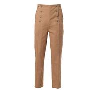 GRACEART Homme Steampunk Pantalon Gothique Punk Vampire Cosplay Pants (L, Kaki)