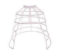 GRACEART Jupon de Mariée en Crinoline Jupon 5 Cerceau (Blanc)