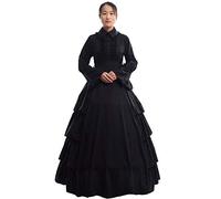 GRACEART Médiéval Victorien Gothique Ballon Robe Costume (X-Large)