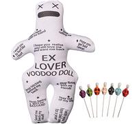 GRACEART Personnalisé Vengeance Vaudou Poupée Avec Crâne Pins
