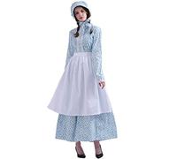 GRACEART Pioneer Costume colonial pour femme 99,99 % coton