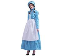GRACEART Pioneer Costume colonial pour femme 99,99 % coton