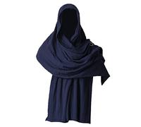 GRACEART post apokalyptischen Schal Shaman Cowl mit Brosche (Bleu)