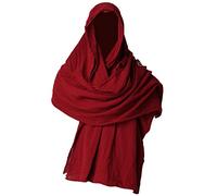 GRACEART post apokalyptischen Schal Shaman Cowl mit Brosche (Rouge)