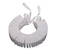 GRACEART Renaissance Elisabéthain Ebouriffer Cou Collier (Blanc)