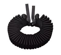 GRACEART Renaissance Elisabéthain Ebouriffer Cou Collier (Noir)