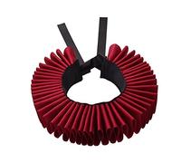 GRACEART Renaissance Elisabéthain Ebouriffer Cou Collier (Vin rouge)