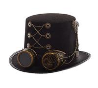 GRACEART Steampunk Haut Chapeaux avec des lunettes (divers styles)