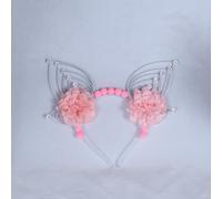 GRACEART Sunburst Halo Crown Bandeau de cheveux, fermeture éclair, accessoire de cosplay pour Halloween, rose, taille unique