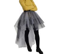 GRACEART Victoria Jupes Asymétrique Femme Vintage Gothic Fête Longue Jupe Steampunk Bustle Tutu