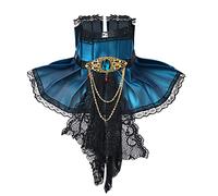 GRACEART Victorien Jabot Collier Cou Drogues (Bleu)