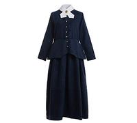 GRACEART Victorienne Robe Déguisement Nounou Mary Poppins Déguisement (S)