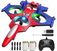 GraceDuck Avion Télécommandé pour Enfant Dès 8 Ans, Mini Drone pour Enfant, Avion de Combat RC, Réalisation de 360° Flip, Voltige, Jeu Extérieur, Cadeau Garçon