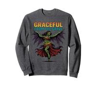 Graceful from The Grave Gothic Undead Dancer Sweatshirt