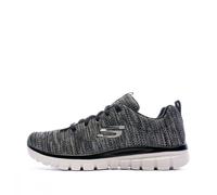 Graceful Twisted Femme Chaussures Sport Noir Skechers - 40