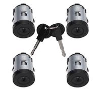 GraceGalaxy Lot de 4 cylindres serrure 2 clés de porte pour Jumpy,Scudo, Ulysse, Citroën Dispatch Synergie Xantia XM, Expert 806 9170.AY, 4162.C9