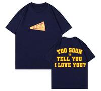 Gracie Abrams Risk T-shirt 2024 The Secret of Us Tour T-shirt à manches courtes en coton pour homme et femme, bleu marine, M