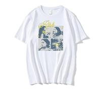Gracie Abrams Risk The Secret of Us Album T-shirt à manches courtes en coton pour homme et femme, blanc, S