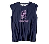 Gracie Abrams That's Just The Way Life Goes Débardeur unisexe sans manches pour homme et femme, bleu marine, S