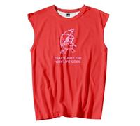 Gracie Abrams That's Just The Way Life Goes Débardeur unisexe sans manches pour homme et femme, Rouge, S