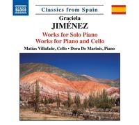 Graciela Jiméne Graciela Jiménez: Works for Solo Piano/Works for Piano and (CD)