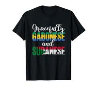 Gracieusement nationalités Mixtes gabonaises et soudanaises T-Shirt