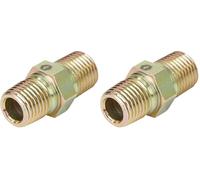 Graco 156971 Raccord de flexible, mamelon manchon de raccordement de flexible 1/4’’ x 1/4’’ - pour Magnum A20, A30, A45, A60, A80, A100, ProS19, ProS21 (Lot de 2)