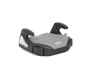 Graco Booster Basic R129 Siège auto rehausseur sans dossier, léger à seulement 1,4 kg, convient de 7 à 12 ans (135-150 cm), Opal Sky Fashion