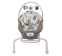 Graco Duet Sway™ balançoire électrique pour bébé et transat Portable 2 en 1, de la Naissance à Environ 9 Mois (9 kg), Vitesse Adaptable, siège réglable en 3 Positions, Arceau de Jeu, Bear Tales