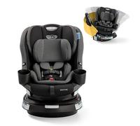Graco EasyTurn Siège auto convertible 2 en 1 à 360 degrés rotatif à 360 degrés pour bébé vers tout-petit, 2 modes orientés vers l'avant et l'arrière, design fin, cyran