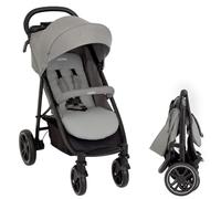 Graco EezeFold DLX - Poussette Compacte et Légère | Pliage à une Main, Suspension 4 Roues, Position Allongée, Grand Panier - Coloris Lunar Grey