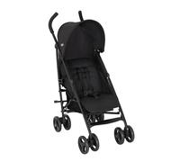 Graco EZLite, Poussette légère et facile à utiliser avec seulement 6,6 kg pour les familles en déplacement. Convient de la naissance à environ 3 ans (15 kg), mode minuit, noir