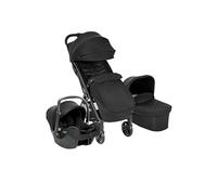Graco - MYAVO™ TRIO - Poussette légère avec fermeture rapide (0-22 kg), siège auto bébé (40 à 75 cm), nacelle (mx 9 kg); couleur Midnight