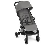 Graco MyyLite Poussette compacte avec housse de pluie Convient de la naissance à environ 4 ans (0-22 kg) Poids léger 5,8 kg Pliage d'une seule main Gris Steeple Fashion